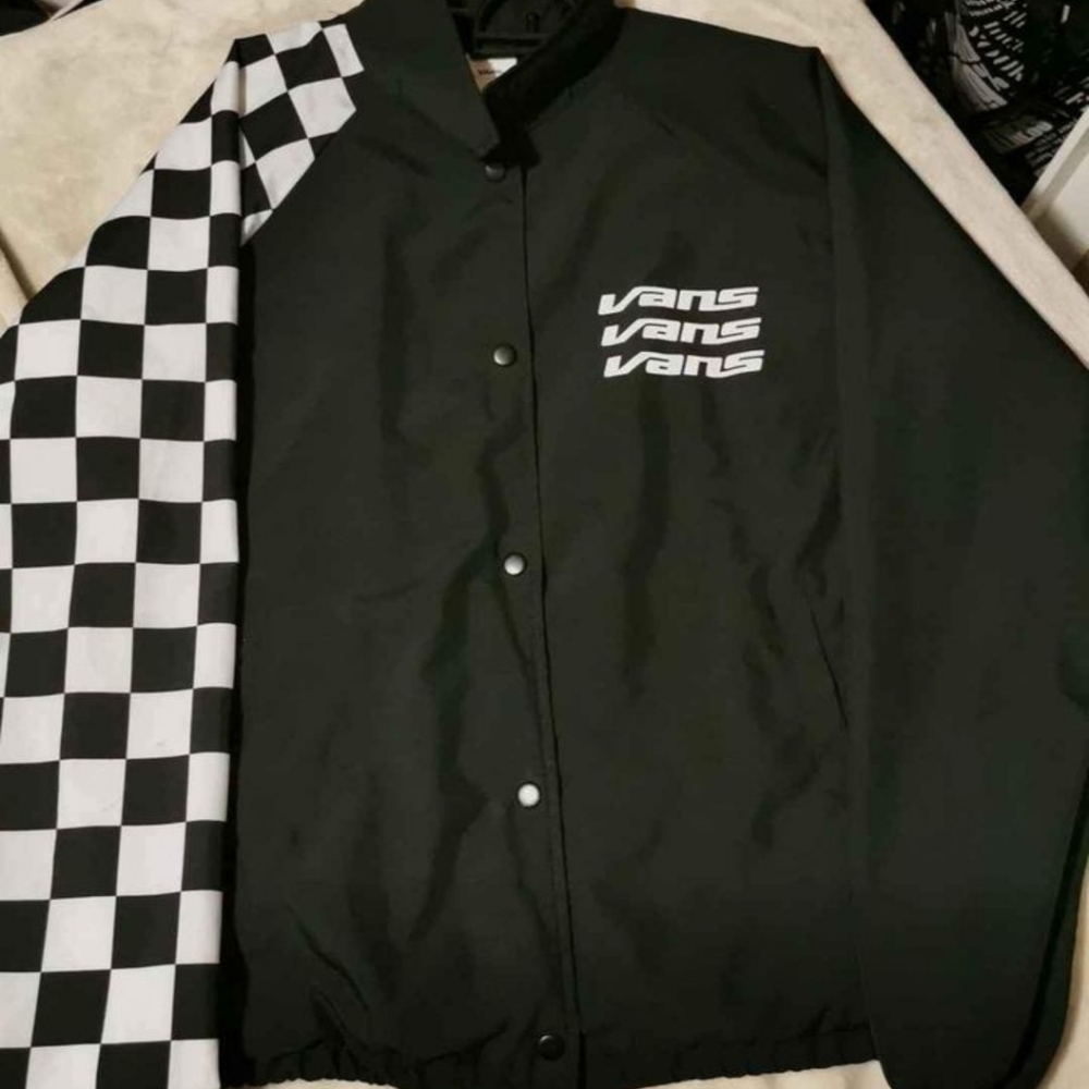 Vans Checker Sleeve Windbreaker